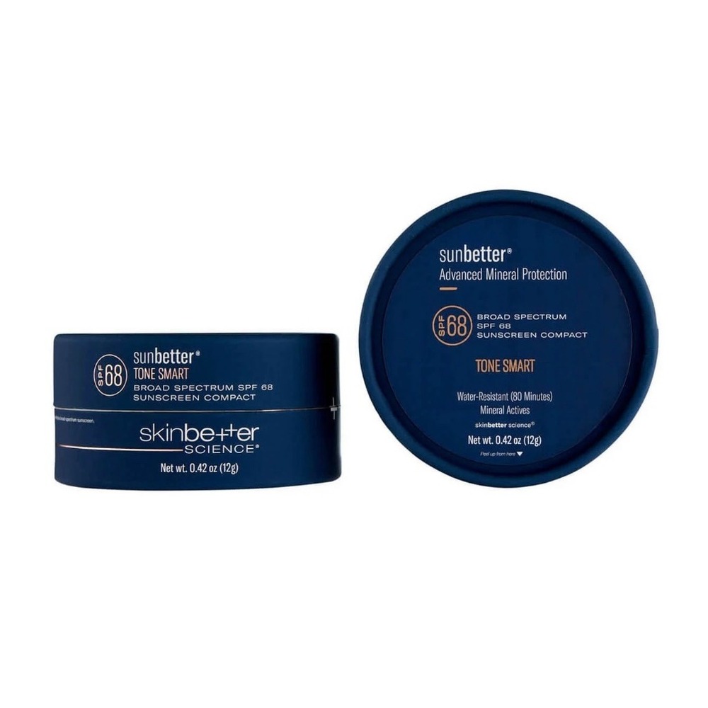 Skinbetter Science sunbetter Tone Smart Broad Spectrum SPF 68 Sunscreen Compact